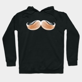 Mustache Ideology Handlebar Mustache Hoodie